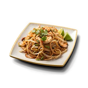 Pad Thai With Cilantro Finish PNG 06252024