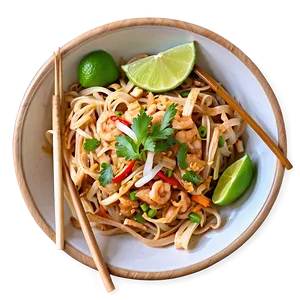 Pad Thai With Homemade Noodles Png Jnq96 PNG image