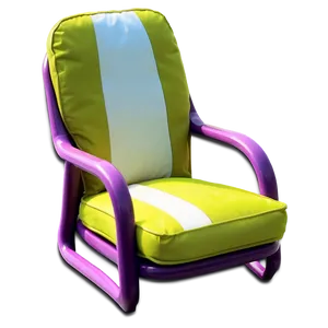 Padded Lawn Chair Png 62 PNG image