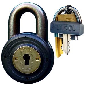 Padlock And Keyhole Png 05242024 PNG image