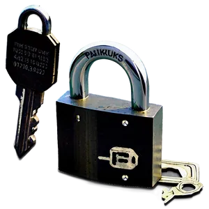 Padlock Keys PNG 05242024