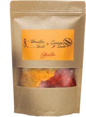 Paella Spice Mix Packaging PNG image