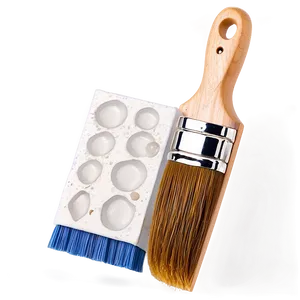 Paint Brush And Canvas PNG Ltg PNG