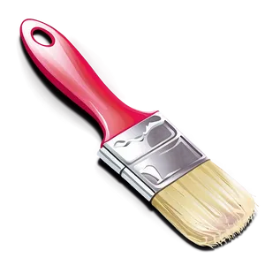 Paint Brush And Canvas PNG Qvg