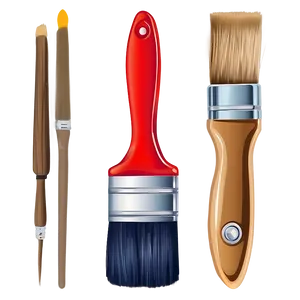 Paint Brush For Kids PNG Xmr