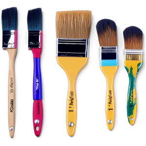 Paint Brush In Action PNG Wgq80
