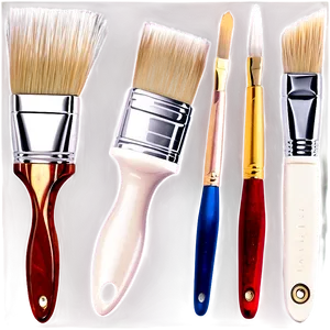 Paint Brush Set Png Bdx74 PNG image