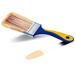 Paint Brush Silhouette PNG Sqv34