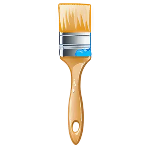 Paint Brush With Drip PNG 05042024
