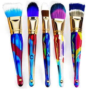 Paint Brushes And Canvas PNG Qhi PNG