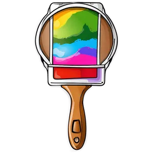 Paint Can And Brush PNG 05242024