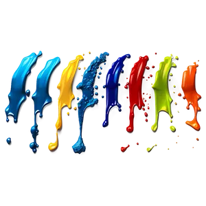 Paint Dip Effect PNG Vwx64