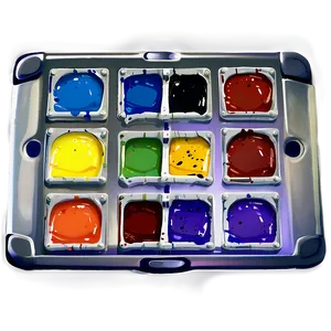 Paint Palette Icon PNG Upe21