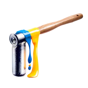 Paint Roller Effect PNG 05242024