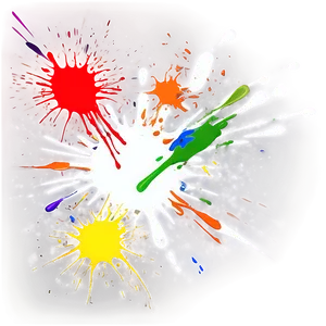 Paint Splash Background PNG 78
