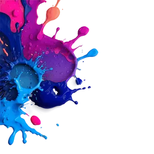 Paint Splash Background PNG Uio55