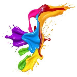 Paint Splash PNG Gcv28