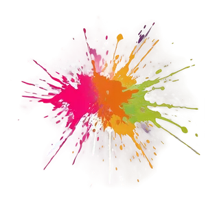 Paint Splatter Distress PNG 94