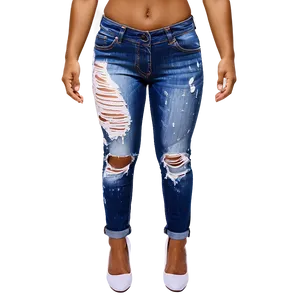 Paint Splatter Jeans PNG 78