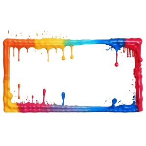 Paint Stroke Border PNG Bon8 PNG