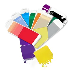 Paint Swatch For Art Projects PNG Lpg