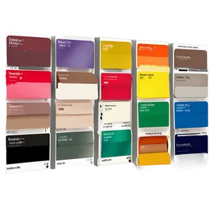 Paint Swatch Samples Png Ihr85 PNG image