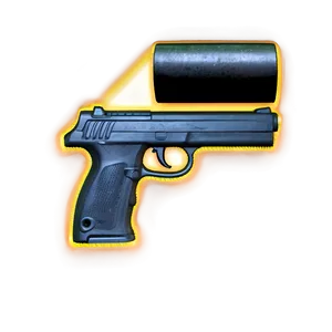 Paintball Pistol PNG 05242024