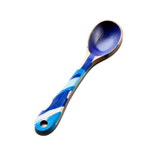 Painted Wooden Spoon PNG Kyo