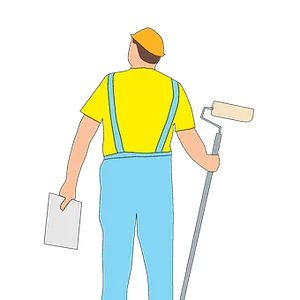 Painter Readyfor Work