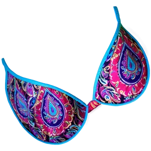 Paisley Bikini Top PNG 29