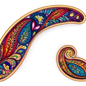 Paisley Pattern PNG 91