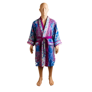 Paisley Pattern Robe PNG 24