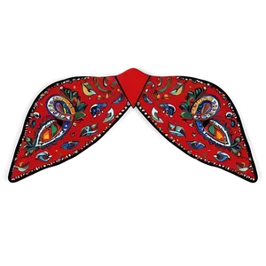 Paisley Red Scarf PNG Idg45 PNG