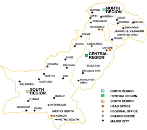 Pakistan Geographical Data Visualization PNG image
