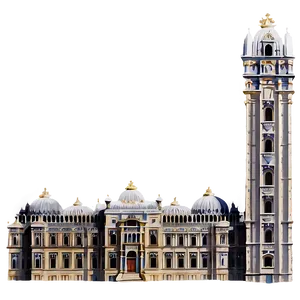 Palace In Winter's Embrace PNG Wtv