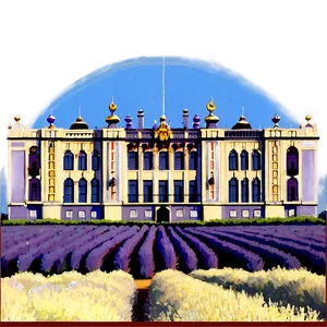 Palace On The Lavender Fields PNG 06282024