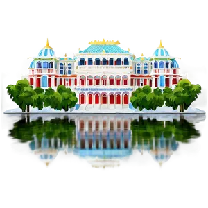 Palace On The Water Png 06282024 PNG image