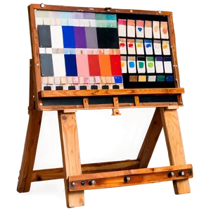 Palette And Easel PNG 47 PNG