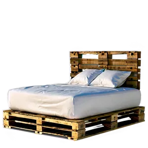 Pallet Bed Eco-friendly PNG Bpt16 PNG