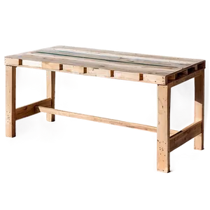 Pallet Desk Png 06212024 PNG image