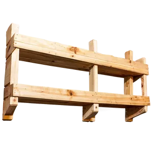 Pallet Wood Shelf Projects PNG 1