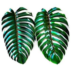 Palm Leaves Background PNG Miy
