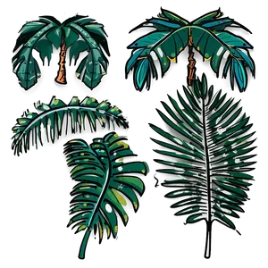 Palm Leaves Icon Png Xgn PNG image