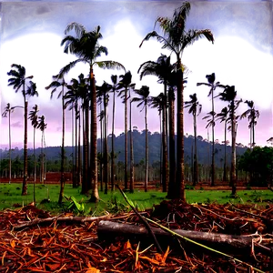 Palm Oil Plantations Deforestation PNG Lek PNG