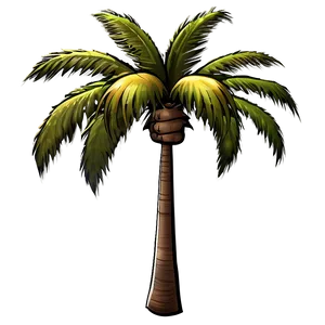 Palm Tree Branch PNG 04292024