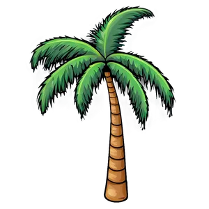 Palm Tree Clip Art Png 04292024 PNG image