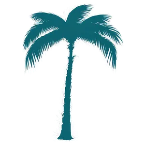 Palm Tree Silhouette With Birds PNG 46 PNG