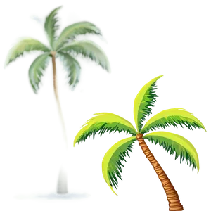 Palm Tree Vacation PNG 04292024