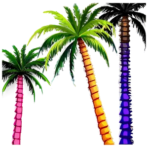 Palm Trees And Ocean Png Mcg80 PNG image