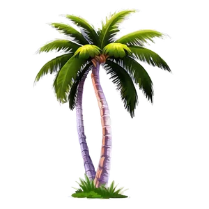 Palm Trees And Sky PNG 05042024